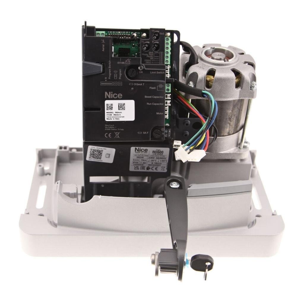 Nice ROBO 600 (Basic Kit) – Μοτέρ Συρόμενης Γκαραζόπορτας - Εικόνα 5