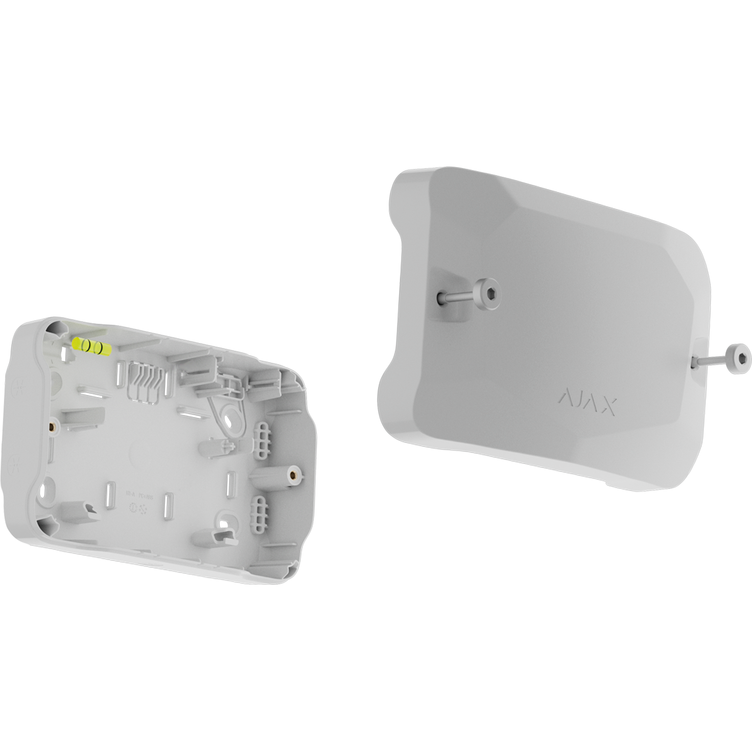 AJAX - CASE B (175) WHITE Κουτί διακλάδωσης δύο θέσεων, για ασφαλή ενσύρματη σύνδεση συσκευών Ajax Fibra, σε λευκό χρώμα - Εικόνα 2