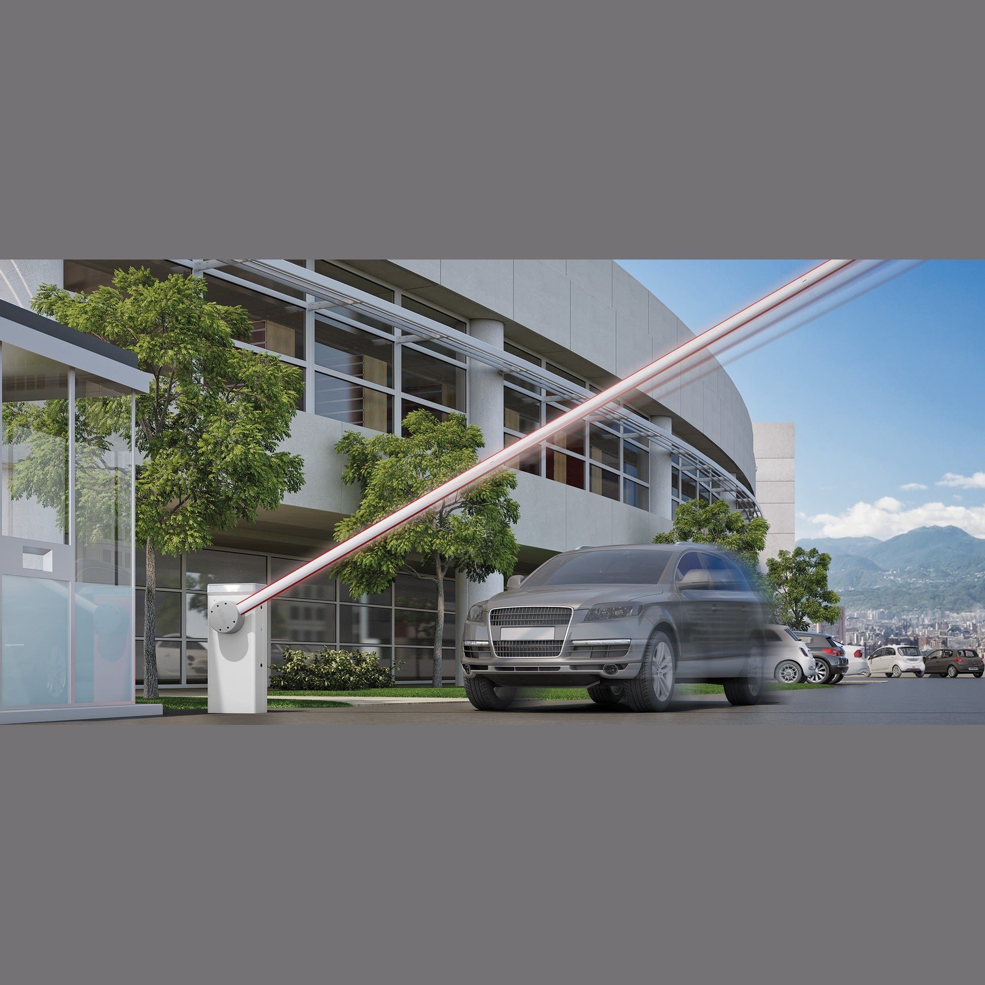 Nice L9BAR Σετ Μπάρα Ελέγχου Κυκλοφορίας με 9m Κοντάρι - Εικόνα 9