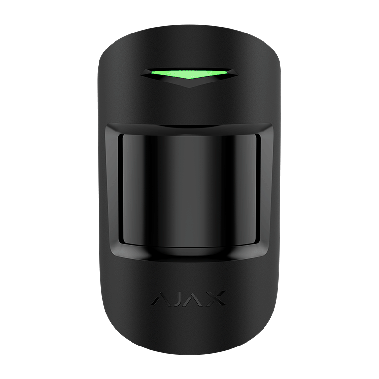 AJAX - MOTION PROTECT SUPERIOR BLACK Aσύρματος ανιχνευτής SUPERIOR, PIR &amp; Pet Friendly (20kg) σε μαύρο χρώμα - Εικόνα 2 από 2