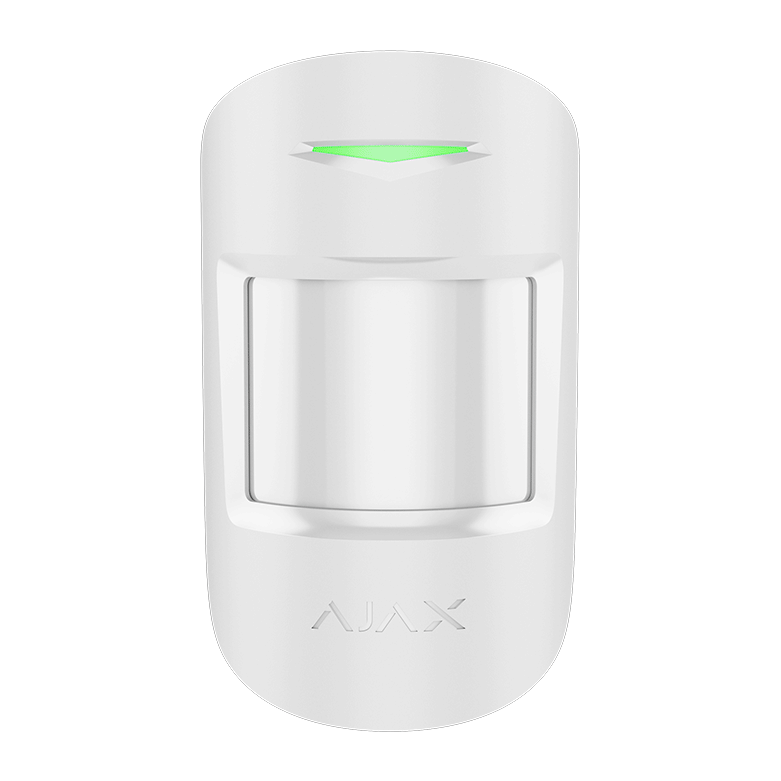 AJAX - MOTION PROTECT PLUS SUPERIOR WHITE Ασύρματος ανιχνευτής κίνησης SUPERIOR διπλής τεχνολογίας (PIR &amp; Microwave), σε λευκό χρώμα - Εικόνα 2 από 2