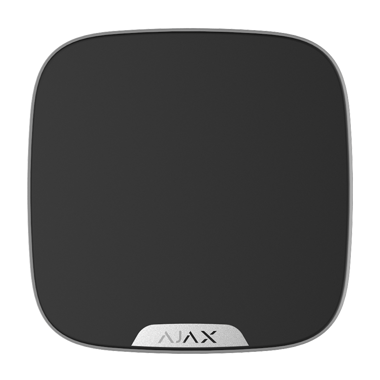 AJAX - STREET SIREN DOUBLE DECK SUPERIOR BLACK Ασύρματη εξωτερική σειρήνα SUPERIOR, με δυνατότητα τοποθέτησης Eταιρικού Logo σε μαύρο χρώμα - Εικόνα 2 από 2