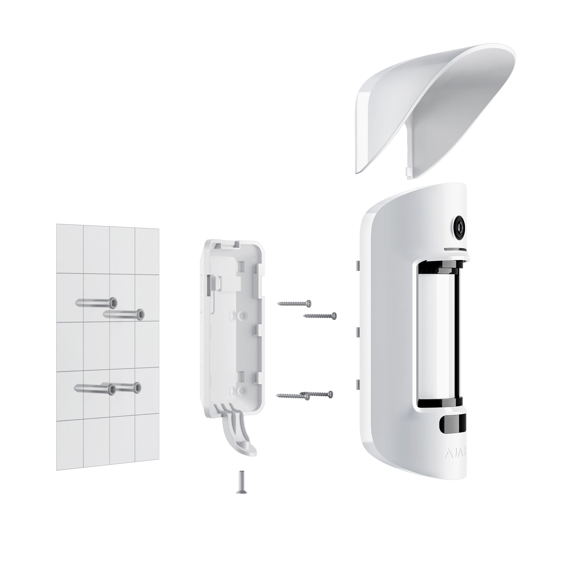 AJAX - MOTION CAM OUTDOOR (PhOD) Ασύρματος ανιχνευτής κίνησης εξωτερικού χώρου PIR &amp; Antimasking με ενσωματωμένη κάμερα για οπτική επιβεβαίωση συναγερμού και φωτογραφίες κατ' επιλογή, Photo on Demand (PhOD) - Εικόνα 3 από 3