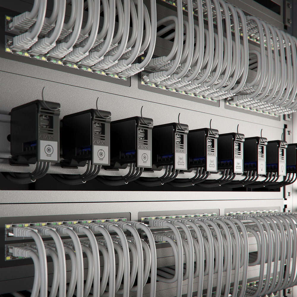 AJAX - DIN HOLDER BLACK Βάση στήριξης Relay ή Wall Switch για τοποθέτηση σε ράγα - Εικόνα 4 από 4