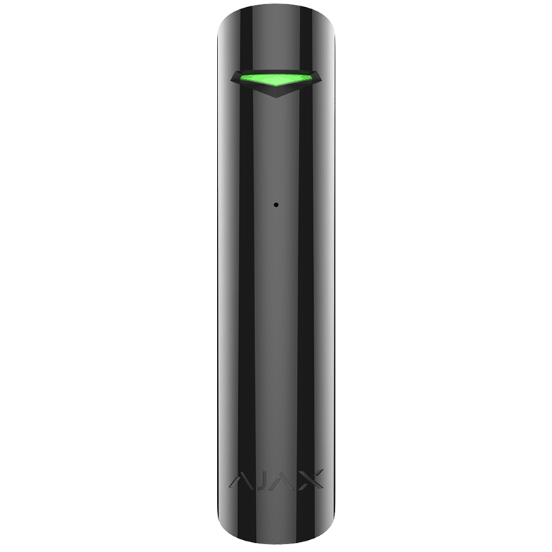 AJAX - GLASS PROTECT BLACK Ασύρματος ανιχνευτής θραύσης κρυστάλλων, σε μαύρο χρώμα - Εικόνα 2