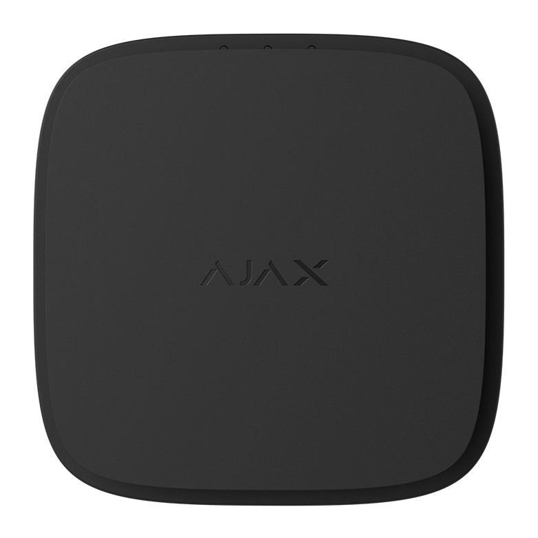 AJAX - FIRE PROTECT 2 RB (HEAT/SMOKE/CO) BLACK Nέος ασύρματος ανιχνευτής καπνού, θερμοκρασίας και μονοξειδίου του άνθρακα (CO) με ενσωματωμένη σειρήνα, σε μαύρο χρώμα - Εικόνα 2 από 2