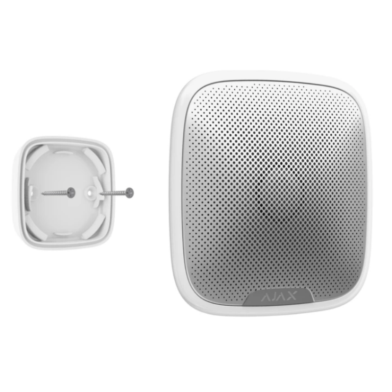 AJAX - STREET SIREN WHITE Ασύρματη εξωτερική σειρήνα, σε λευκό χρώμα - Εικόνα 3