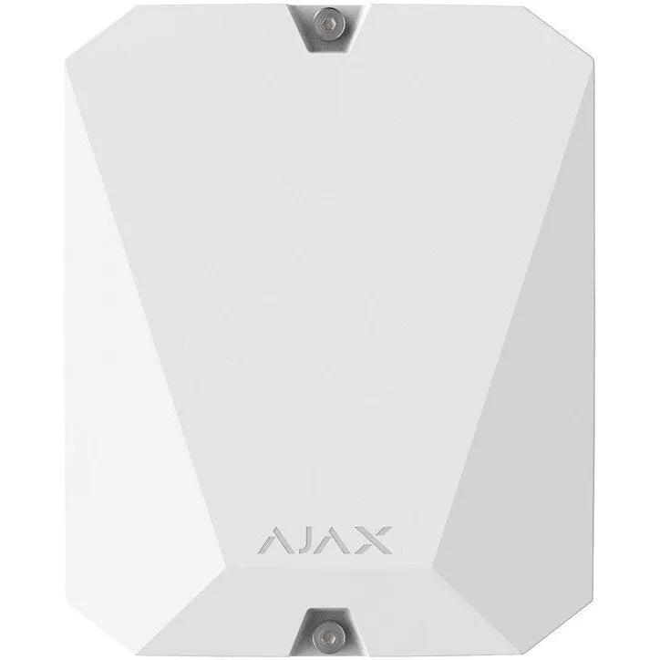 AJAX - MULTITRANSMITTER WHITE Integration Module για την σύνδεση 18 ενσύρματων περιφερειακών συσκευών/ζώνων - Εικόνα 2 από 3