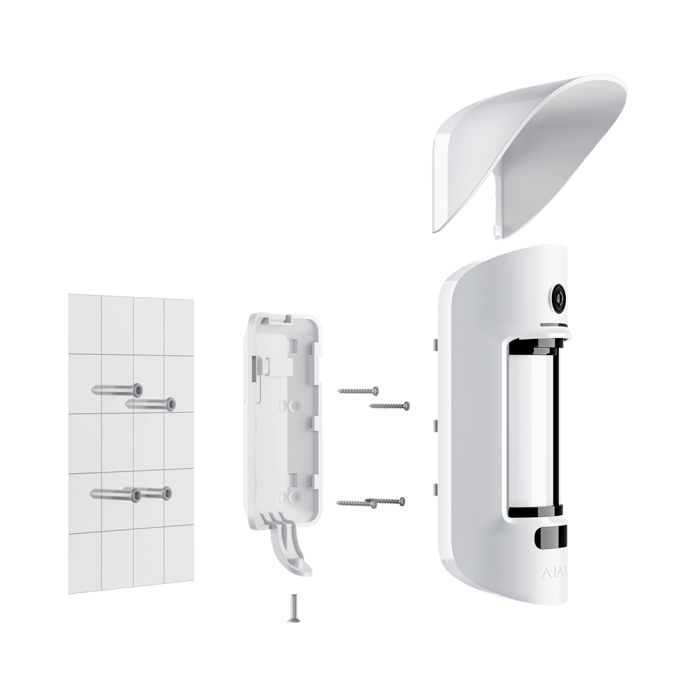 AJAX - MOTION CAM OUTDOOR Ασύρματος ανιχνευτής κίνησης εξωτερικού χώρου PIR &amp; Antimasking με ενσωματωμένη κάμερα - Εικόνα 3 από 3