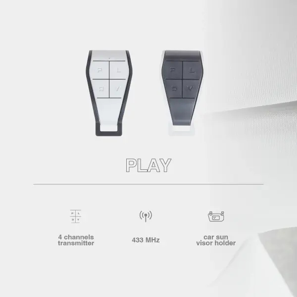 KEY AUTOMATION PLAY4 - Τηλεχειριστήριο κυλιόμενου κωδικού (ασφαλείας) - Εικόνα 4