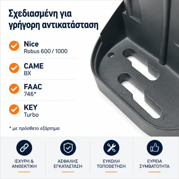 KEY AUTOMATION TUS 900 230V (Basic Kit) - Εικόνα 3
