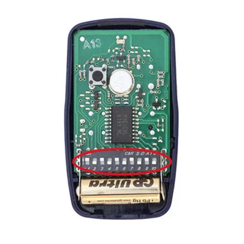 Nice FLO2 - Κοντρόλ Γκαραζόπορτας (dip switch) - Εικόνα 2
