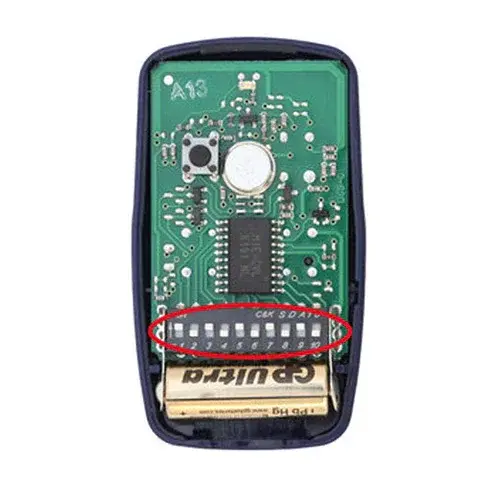 Nice FLO2 - Κοντρόλ Γκαραζόπορτας (dip switch) - Εικόνα 2