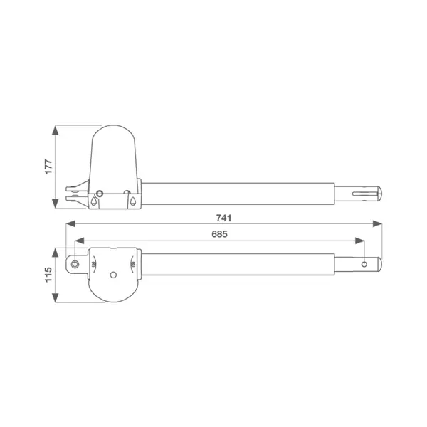 KEY AUTOMATION STAR3024 (Δίφυλλο Kit) - Εικόνα 2