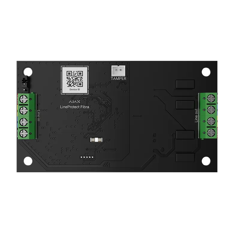 AJAX - LINEPROTECT FIBRA Ενσύρματη μονάδα για την προστασία της γραμμής Fibra - Εικόνα 1