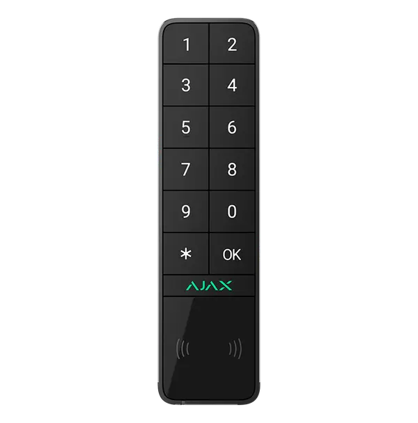AJAX - KEYPAD OUTDOOR BLACK - Ασύρματο πληκτρολόγιο εξωτερικού χώρου - Εικόνα 1