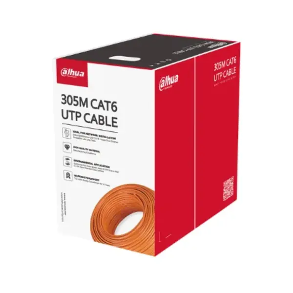 Dahua PFM922I-6UN-C (Orange) 305m UTP CAT6 - Εικόνα 1
