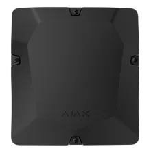 AJAX - CASE D (430) BLACK Κουτί διακλάδωσης οκτώ θέσεων και για δύο μπαταρίες (έως 18Ah), για ασφαλή ενσύρματη σύνδεση συσκευών Ajax Fibra, σε μαύρο χρώμα - Εικόνα 1