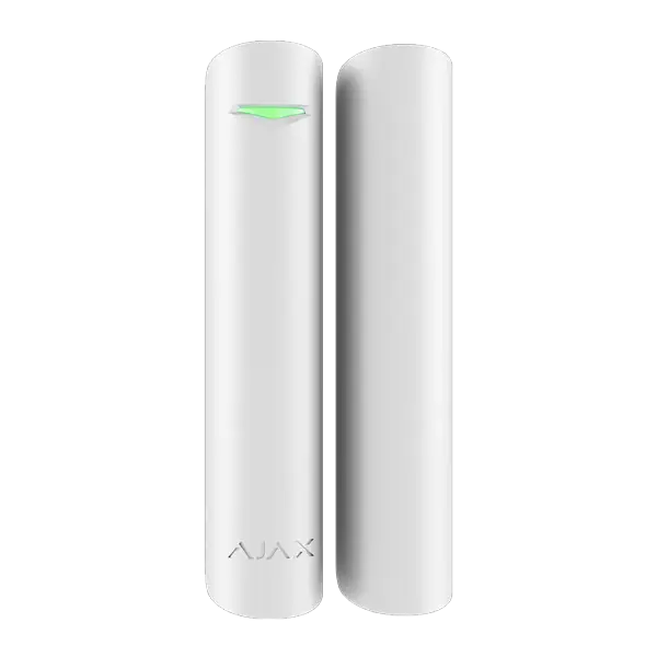 AJAX - DOOR PROTECT SUPERIOR WHITE Aσύρματη μαγνητική επαφή SUPERIOR, για έλεγχο ανοιγμάτων κτιρίων (πόρτες και παράθυρα), σε λευκό χρώμα - Εικόνα 1