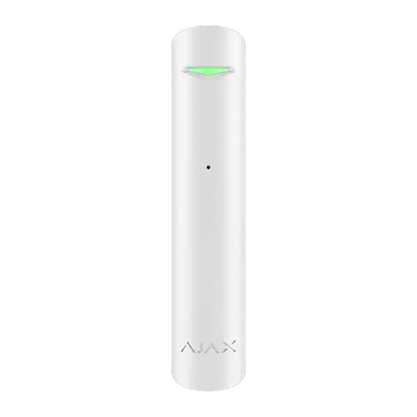 AJAX - GLASS PROTECT SUPERIOR WHITE Ασύρματος ανιχνευτής θραύσης κρυστάλλων SUPERIOR, σε λευκό χρώμα - Εικόνα 1