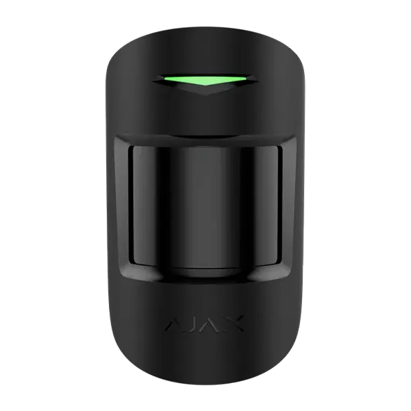 AJAX - MOTION PROTECT PLUS SUPERIOR BLACK Ασύρματος ανιχνευτής κίνησης SUPERIOR διπλής τεχνολογίας (PIR & Microwave), σε μαύρο χρώμα - Εικόνα 1