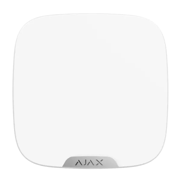 AJAX - STREET SIREN DOUBLE DECK SUPERIOR WHITE Ασύρματη εξωτερική σειρήνα SUPERIOR, με δυνατότητα τοποθέτησης Eταιρικού Logo σε λευκό χρώμα - Εικόνα 1