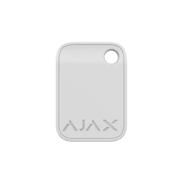 AJAX - TAG WHITE Tag για ανέπαφη λειτουργία συστήματος Αjax, σε λευκό χρώμα - Εικόνα 1