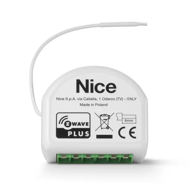 Nice DIMMER-CONTROL - Δέκτης Z-Wave ελέγχου ένταση ενός φωτός (με μέτρηση κατανάλωσης) - Εικόνα 1