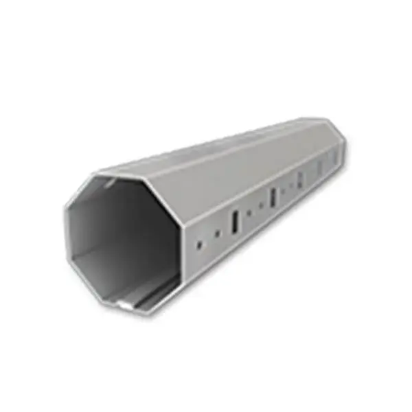Οκτάγωνος άξονας για ρολά, γαλβανιζέ 40mm (Φ40) , πάχους 0,5mm (Τιμή μέτρου) - Εικόνα 1