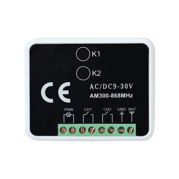 ROTOR 402 - Δικάναλος δέκτης 300-868 MHz - Εικόνα 1
