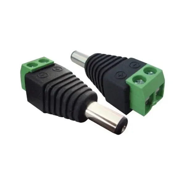 ROTOR - FEMALE ADAPTER FOR CCTV Θηλυκό βύσμα τροφοδοσίας καμερών με κλέμα - Εικόνα 1
