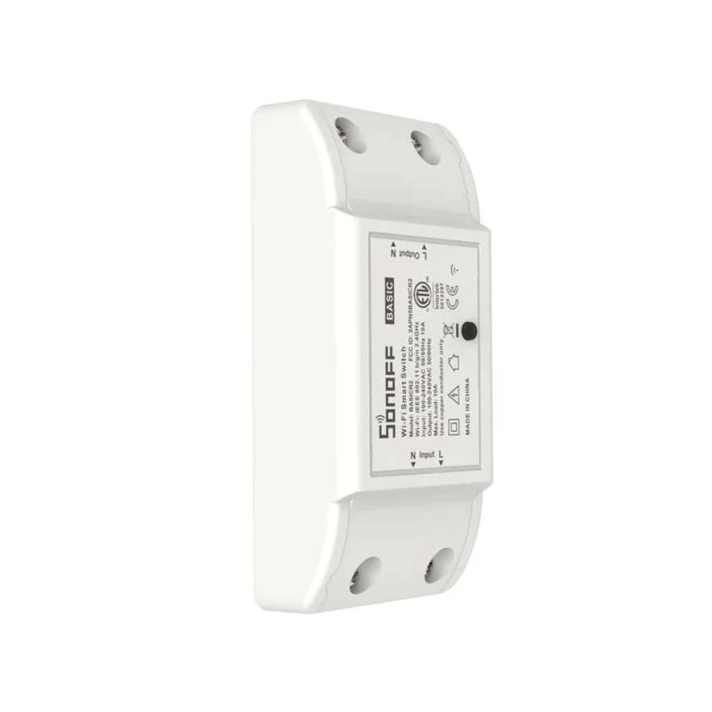 Sonoff BASIC R2 - Έξυπνος Διακόπτης Wi-Fi (10A) - Εικόνα 1