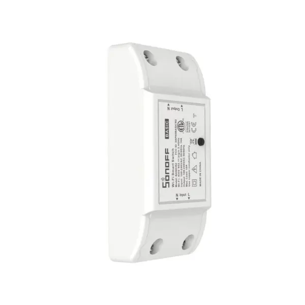 Sonoff BASIC R2 - Έξυπνος Διακόπτης Wi-Fi (10A) - Εικόνα 1