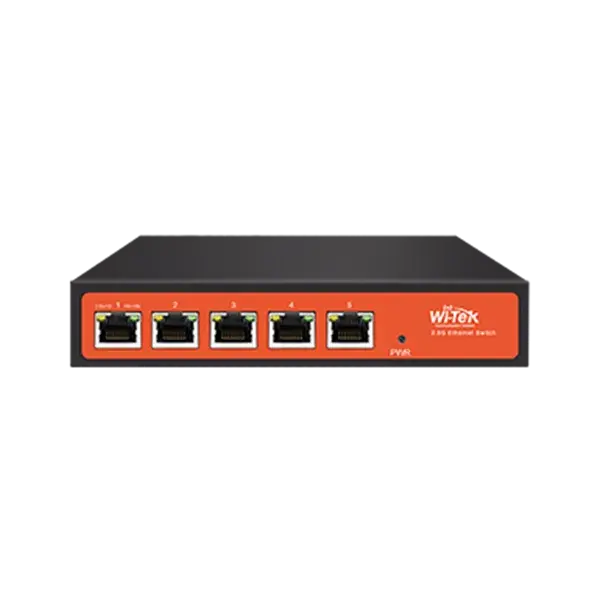 WI-TEK - WI-SG505G Switch 5 θυρών στα 2.5G - Εικόνα 1