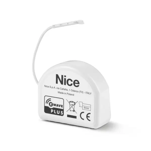 Nice ON/OFF-CONTROL - Δέκτης Z-Wave διαχείρισης φωτών (με μέτρηση κατανάλωσης) - Εικόνα 2