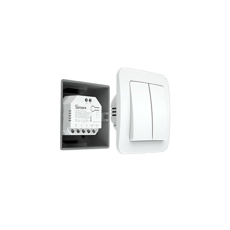 Sonoff DUALR3 - Ρελέ Wi-Fi 2 Καναλιών με Μετρητή Ισχύος & Λειτουργία Ρολού - Εικόνα 3