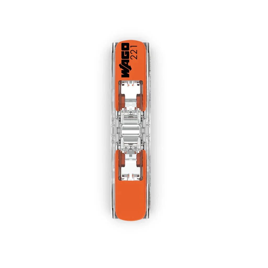 Wago 221-2411 Κλέμα - Ταχυσύνδεσμος 2 αγωγών, 0,20~4mm - Εικόνα 2