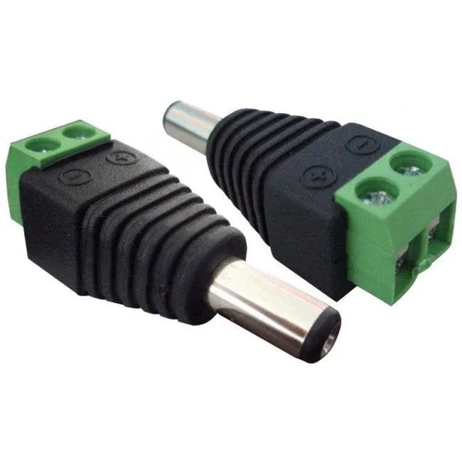 ROTOR - FEMALE ADAPTER FOR CCTV Θηλυκό βύσμα τροφοδοσίας καμερών με κλέμα - Εικόνα 2