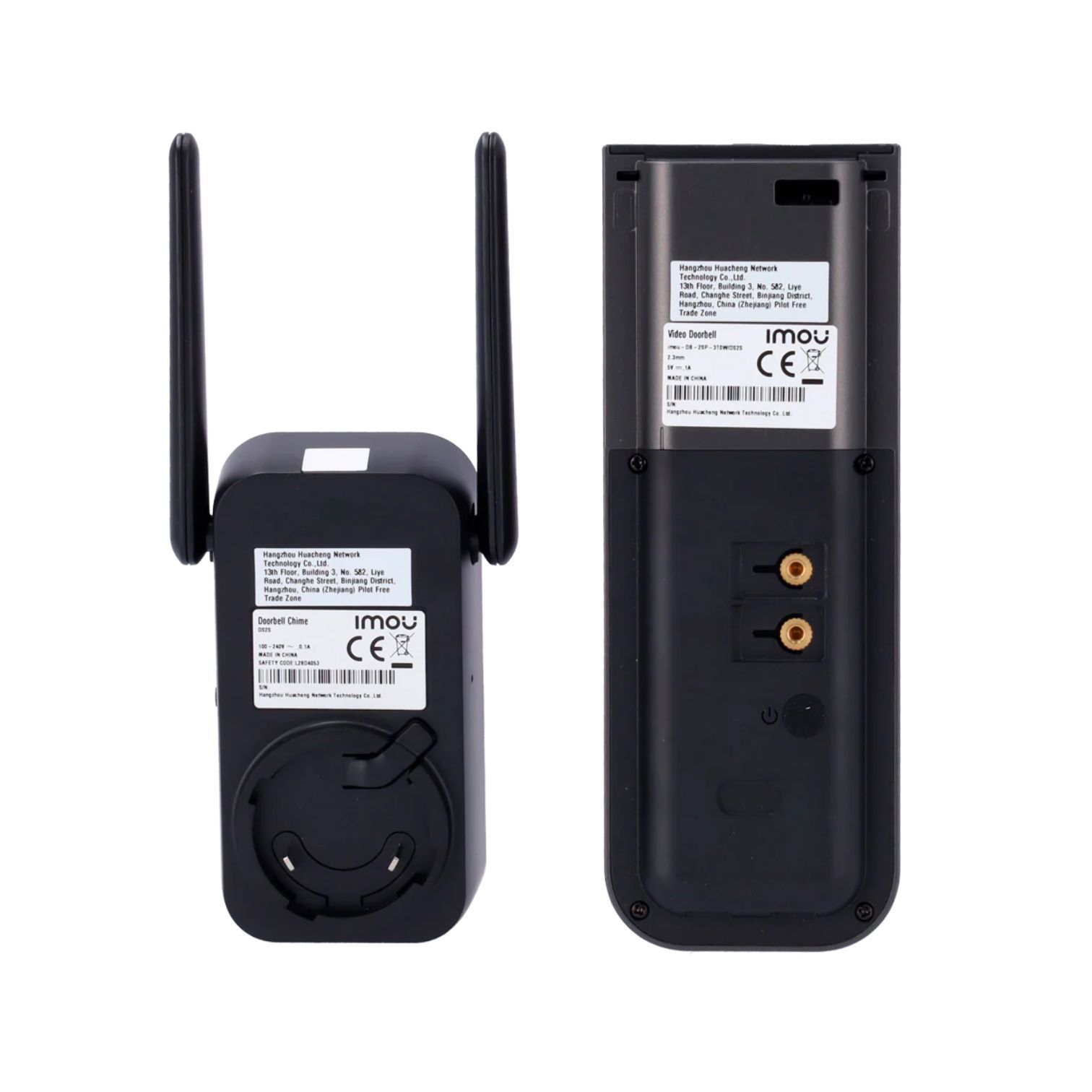 IMOU Doorbell 2S Kit (DB-2SP-3T0W/DS2S) 2K Wire-Free Video - Ασύρματο Κουδούνι WiFi - Εικόνα 3