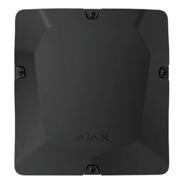 AJAX - CASE D (430) BLACK Κουτί διακλάδωσης οκτώ θέσεων και για δύο μπαταρίες (έως 18Ah), για ασφαλή ενσύρματη σύνδεση συσκευών Ajax Fibra, σε μαύρο χρώμα - Εικόνα 2