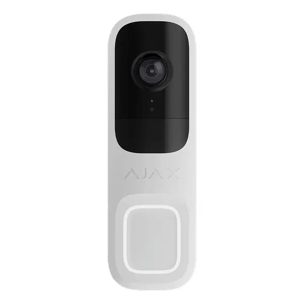 AJAX - DOORBELL WHITE Δικτυακή μπουτονιέρα μίας κλήσης, με δυνατότητα πλήρους ενσωμάτωσης στο Ajax HUB και υποστήριξη καταγραφής μέσω Ajax NVR - Εικόνα 2