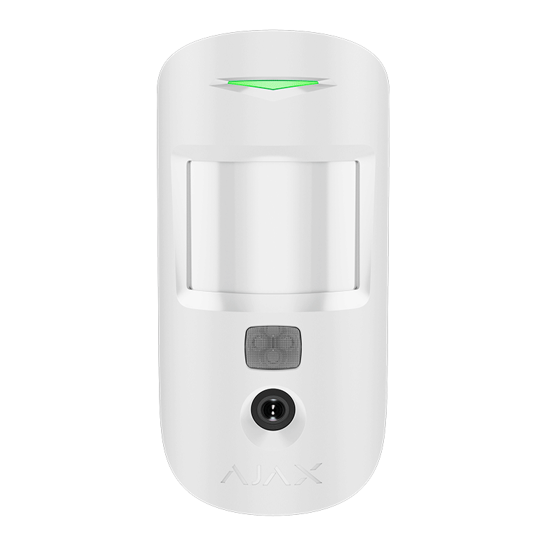 AJAX - MOTION CAM SUPERIOR (PhOD) WHITE Ασύρματος ανιχνευτής κίνησης SUPERIOR με ενσωματωμένη κάμερα για φωτογραφίες κατ' επιλογή (PhOD), σε λευκό χρώμα - Εικόνα 2