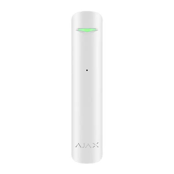AJAX - GLASS PROTECT SUPERIOR WHITE Ασύρματος ανιχνευτής θραύσης κρυστάλλων SUPERIOR, σε λευκό χρώμα - Εικόνα 2