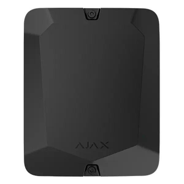 AJAX - CASE C (260) BLACK Κουτί διακλάδωσης μιας θέσης με υποδοχή για μια μπαταρία, για ασφαλή ενσύρματη σύνδεση συσκευών Ajax Fibra, σε μαύρο χρώμα - Εικόνα 2