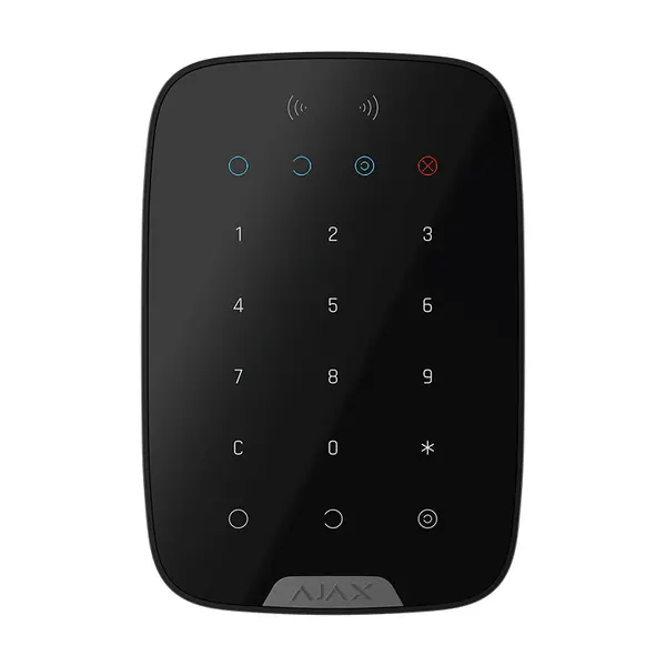 AJAX - KEYPAD PLUS SUPERIOR BLACK Ασύρματο πληκτρολόγιο αφής SUPERIOR, με ενσωματωμένο Proximity Reader, σε μαύρο χρώμα - Εικόνα 2