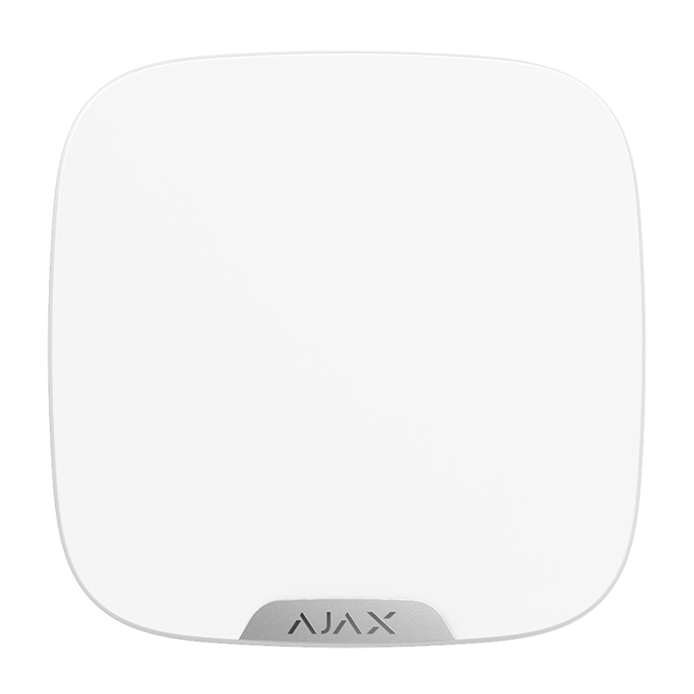 AJAX - STREET SIREN DOUBLE DECK SUPERIOR WHITE Ασύρματη εξωτερική σειρήνα SUPERIOR, με δυνατότητα τοποθέτησης Eταιρικού Logo σε λευκό χρώμα - Εικόνα 2