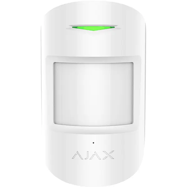 AJAX - COMBI PROTECT WHITE Ασύρματος ανιχνευτής κίνησης PIR , Glass Break & Pet (20kg) σε λευκό χρώμα - Εικόνα 2