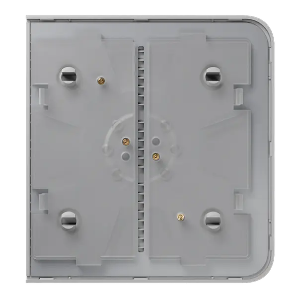 AJAX - SIDE BUTTON (1-GANG/2-WAY) WHITE Πλάγια πρόσοψη για πλαίσιο (Frame) 2, 3, 4 ή 5 θέσεων ασύρματου διακόπτη ελέγχου φωτισμού, σε λευκό χρώμα - Εικόνα 4