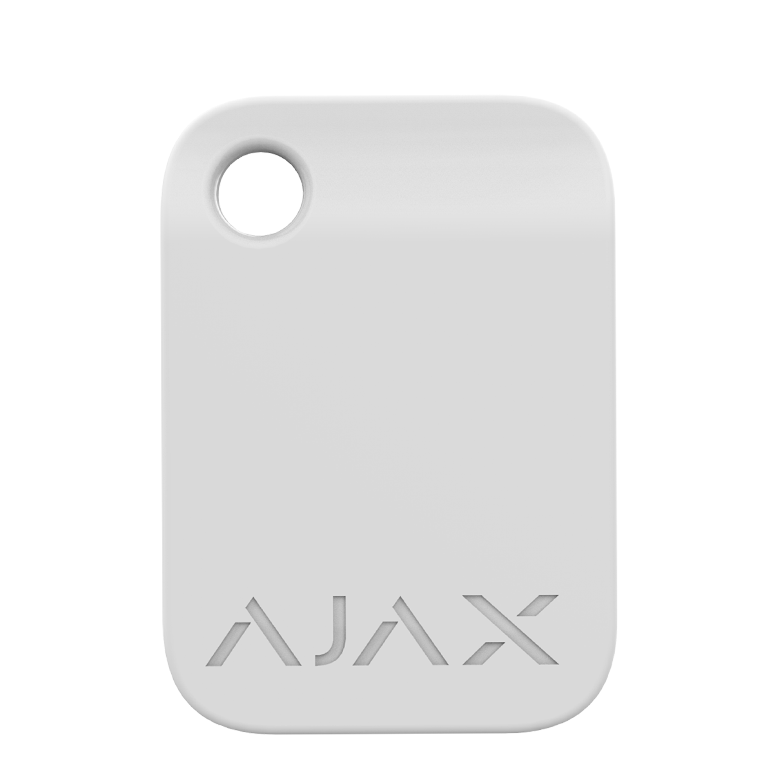 AJAX - TAG WHITE Tag για ανέπαφη λειτουργία συστήματος Αjax, σε λευκό χρώμα - Εικόνα 2